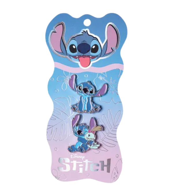 Producto - Stitch pins prendedores x2