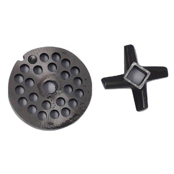 Producto - Disco Y Cuchilla Devi Para Picadora N 5 Afilable 6 mm
