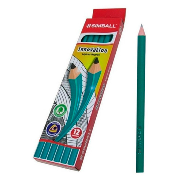 Producto - LAPIZ HB GRAFITO SIMBALL X12