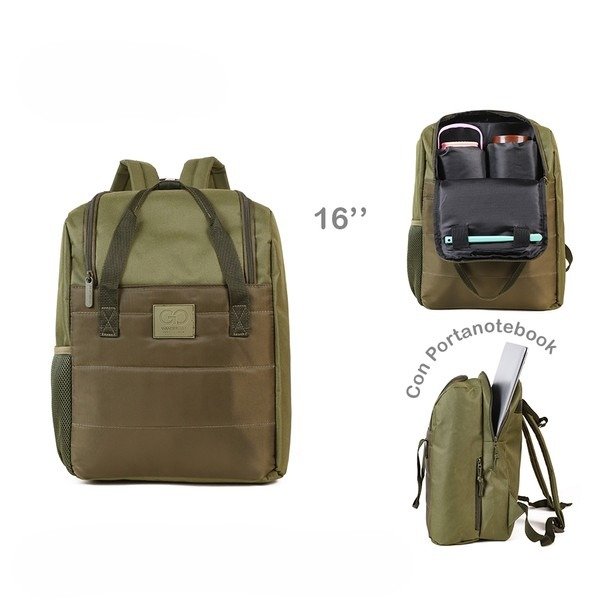 Producto - Mochila Matera Wanderlast  Verde 677