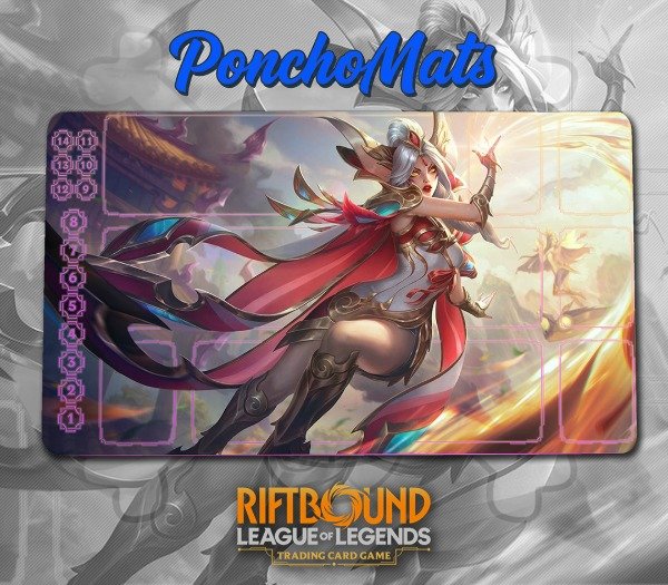 Producto - TCG Riftbound Xayah Con zona de juego