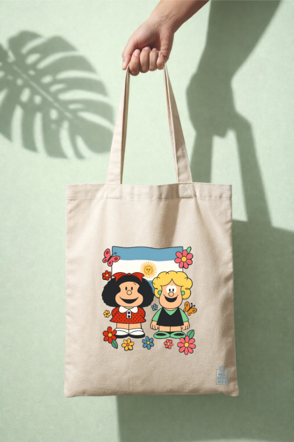 Producto - Bolsa de lienzo Amigas argentinas