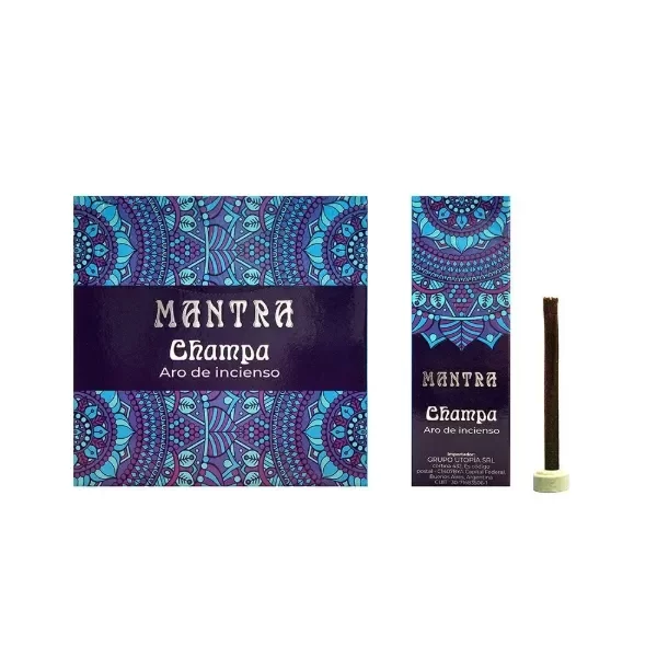 Producto - Sahumerio Mantra dhoop corto champa