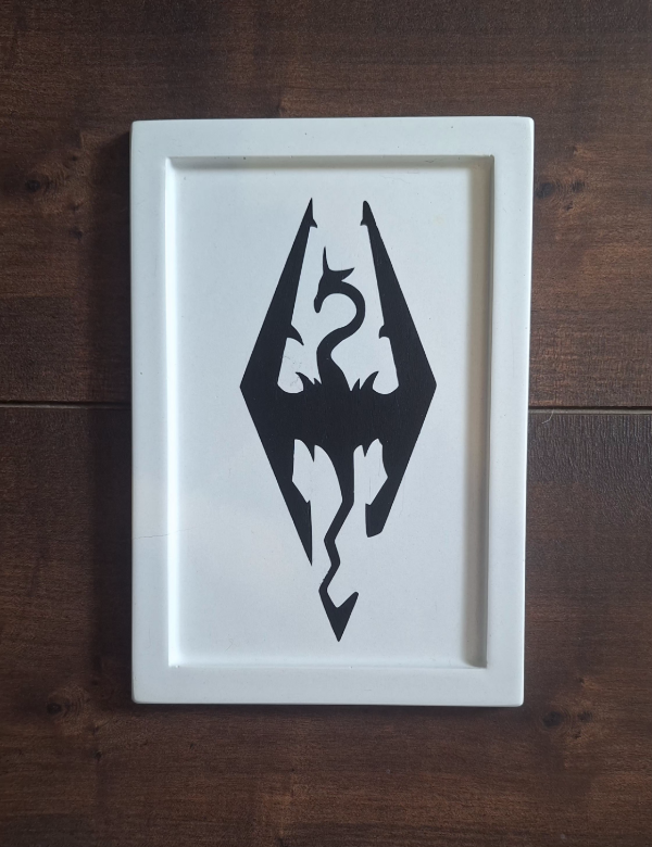 Producto - Bandeja Rectangular Skyrim Dragón