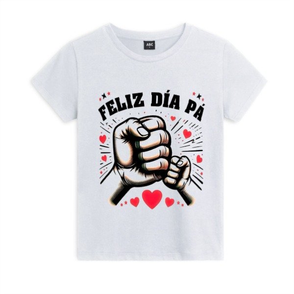 Producto - Remera Feliz día Papá Puño