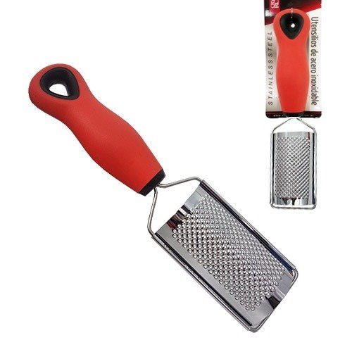 Producto - RALLADOR DE MESA MANGO ROJO CRYSTAL ROCK