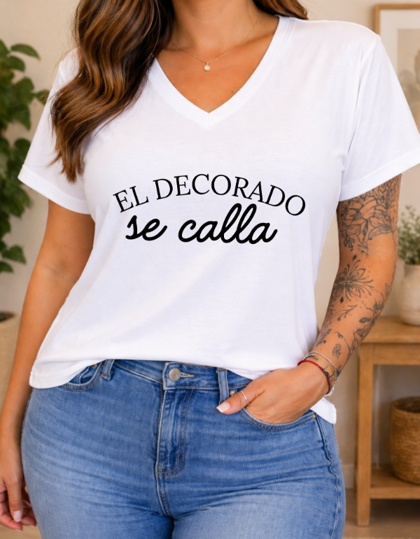 Producto - Remera de algodon frases blanca (F2)