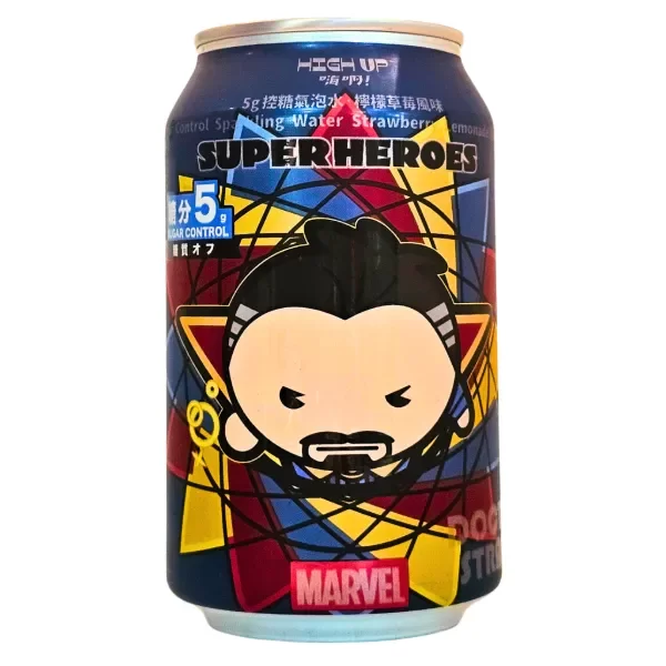 Producto - Gaseosa Marvel Dr Strange Strawberry Lemonade Flavour 330ml