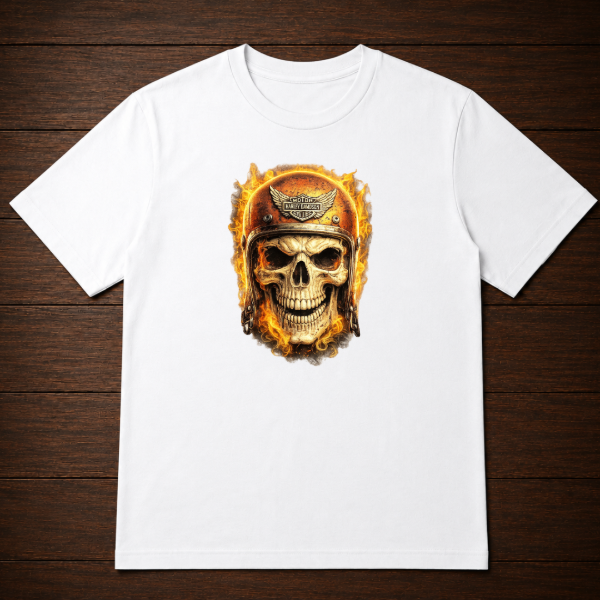 Producto - Remera - Calavera Harley Davidson - 2