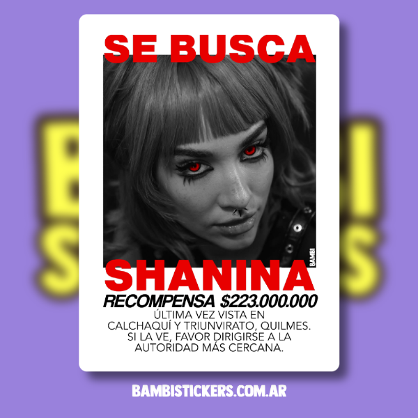 Producto - Se busca Shanina