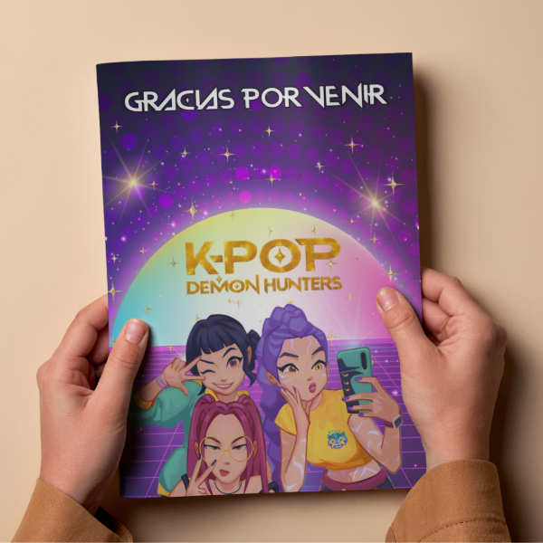 Producto - Libro Imprimible Colorear Pintar Las Guerreras K Pop