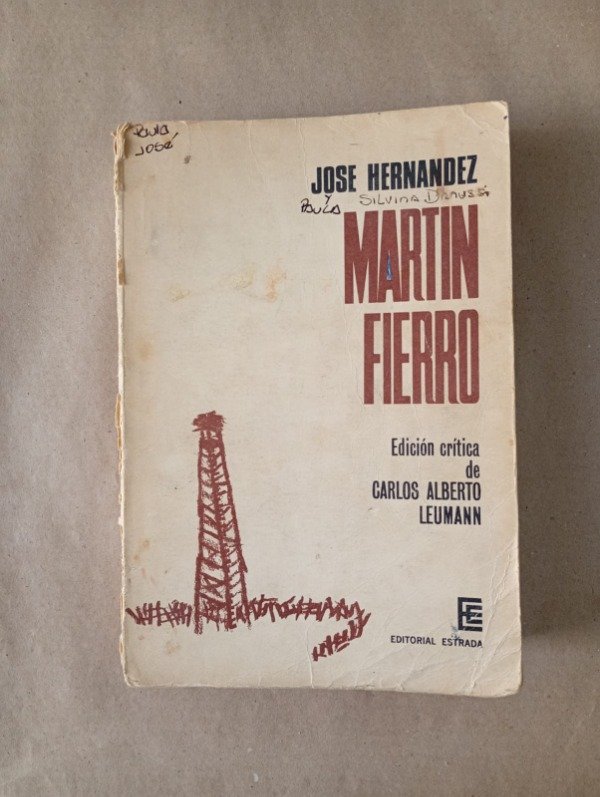 Producto - Martín Fierro Edición crítica - José Hernández Leumann - Estrada 1971