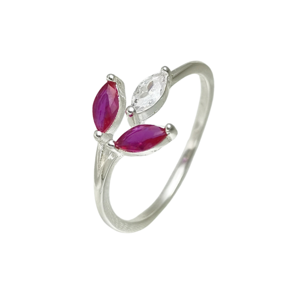Producto - Anillo  Plata 925 Hojita