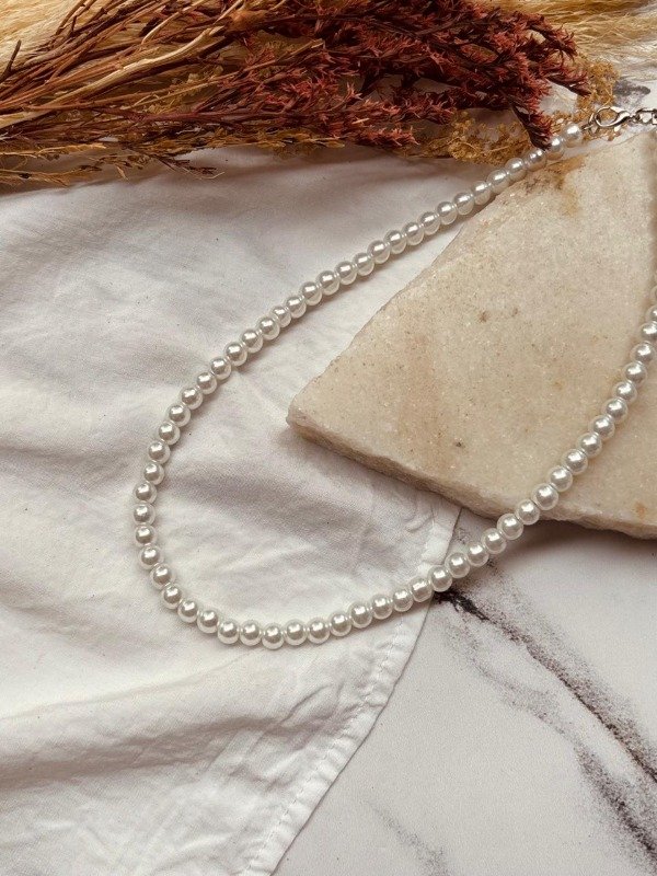 Producto - COLLAR PERLAS DE VIDRIO