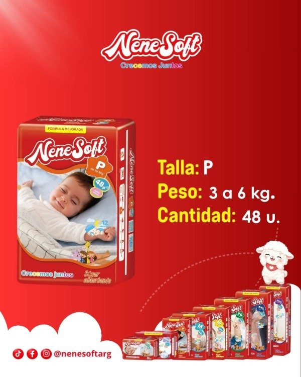 Producto - NeneSoft Px48 Mx44 Gx40 XGx36 XXGx32 XXXGx28 - 1