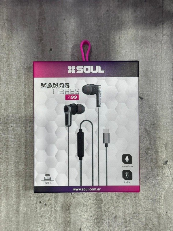 Producto - AURICULAR S99 TIPO C BLANCO