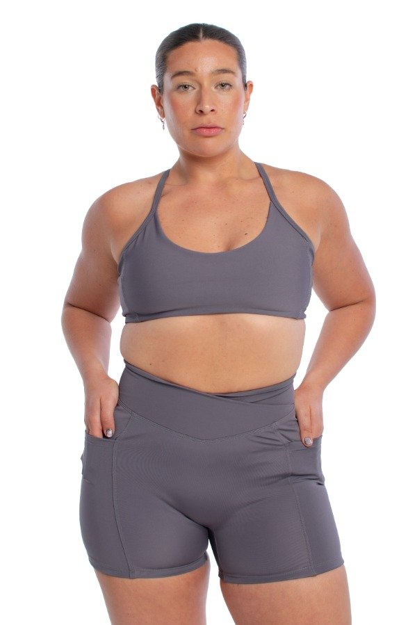 Producto - SHORT NOVA GRIS TOPO