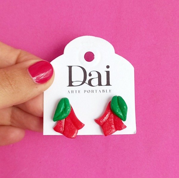 Producto - Aros Copihue Mini