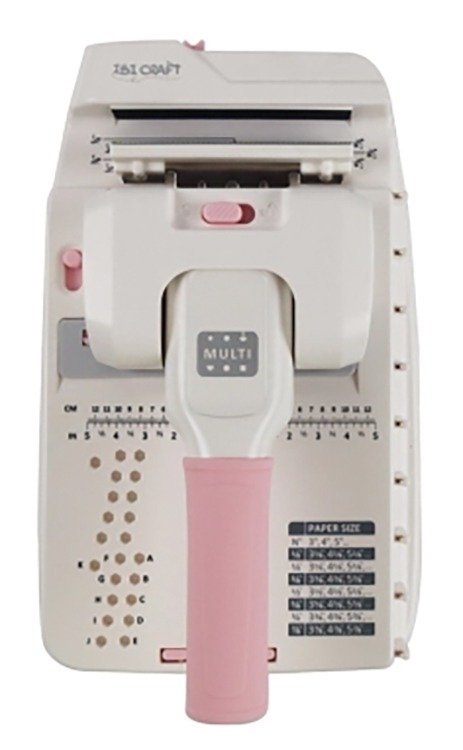 Producto - Encuadernadora 4 En 1 Ibi Craft Con Matrices Intercambiables