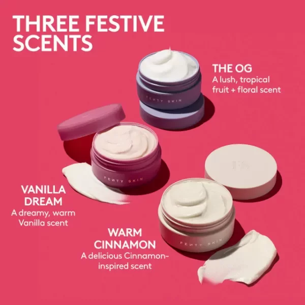 Producto - FENTY SKIN - LIL BUTTA DROPZ MINI WHIPPED OIL BODY CREAM TRIO