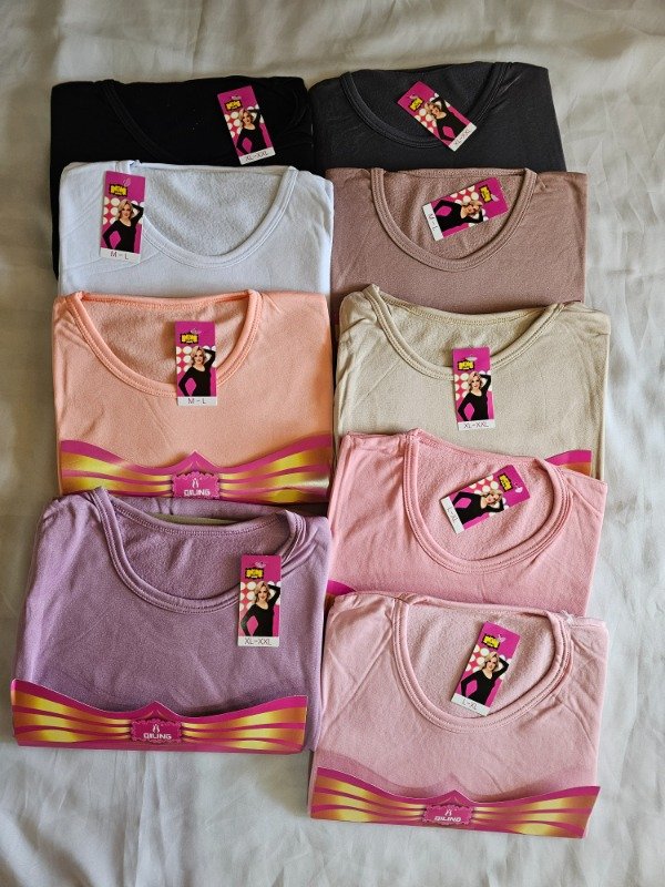 Producto - REMERA SEGUNDA PIEL sin cuello MUJER COLORES
