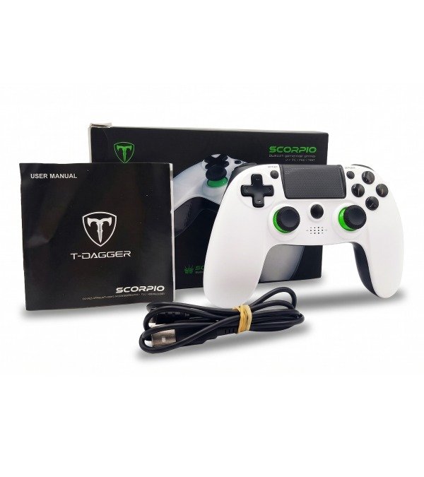 Producto - Joystick T-Dagger Scorpio T-TGP802W - Bluetooth - PS3/PS4/PC