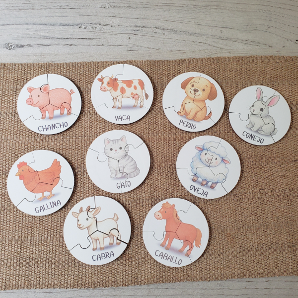 Producto - Rompecabezas Sublimados en MDF - 3 piezas