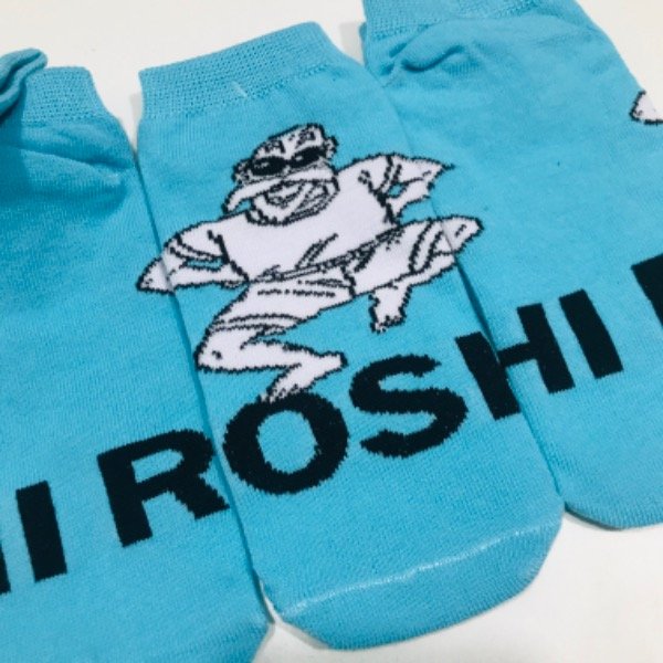 Producto - Soquetes Adultos Maestro Roshi (Celeste)