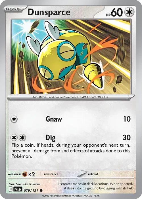 Producto - Dunsparce - 079/131 - Prismatic Evolutions