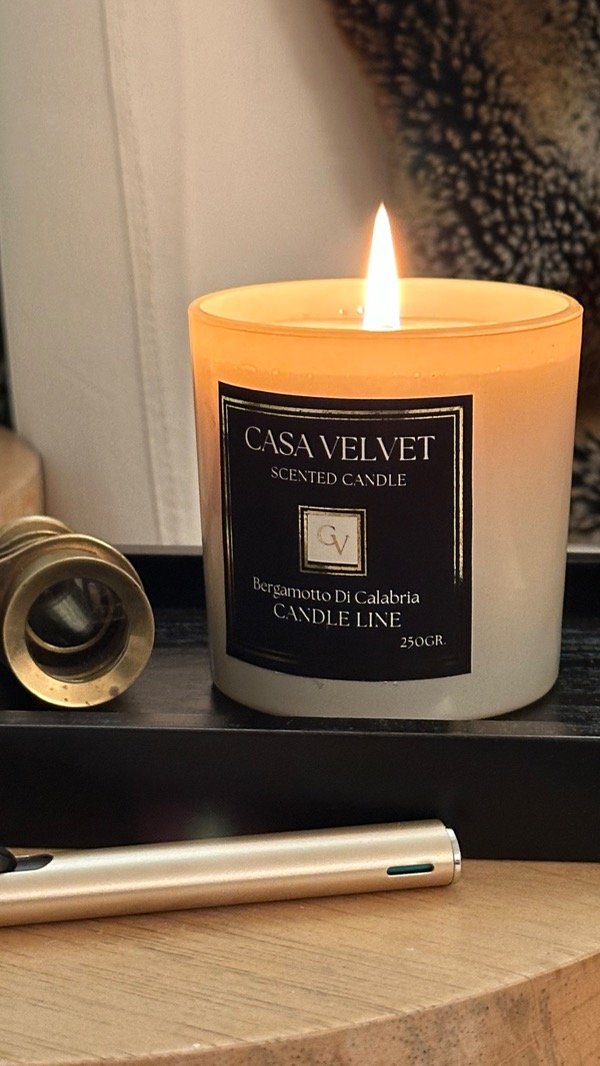 Producto - Vela Mediana Beige Mate