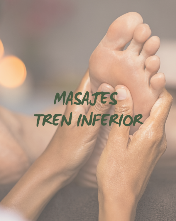 Producto - Masajes Tren Inferior