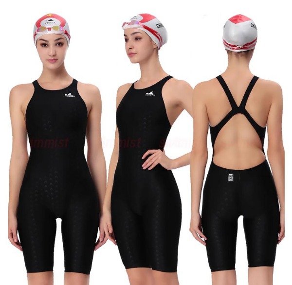 Producto - Traje De Baño Competicion Sharkskin Negro Niña/Mujer - 4