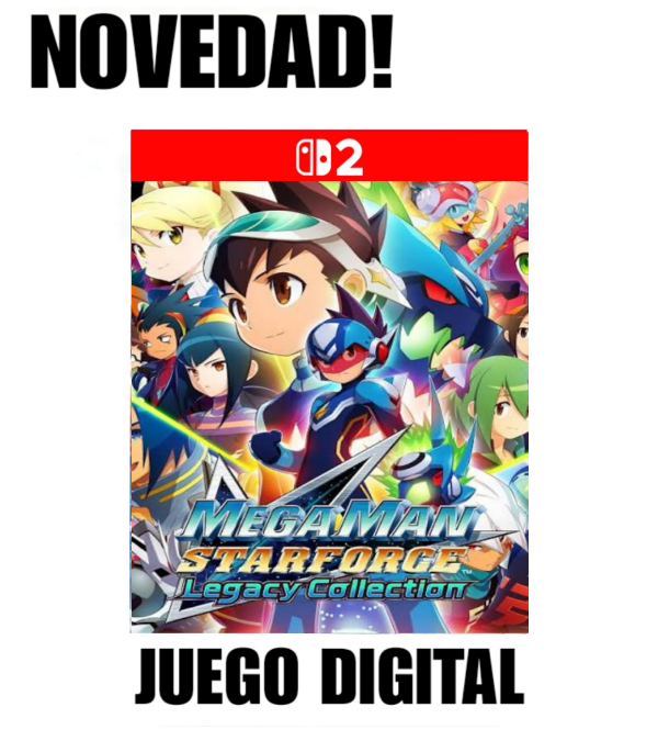 Producto - Mega Man Star Force Legacy Collection Preventa Digital Nintendo Switch 2