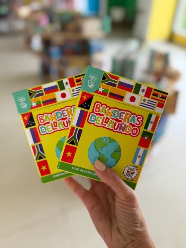 Producto - Cartas didácticas banderas del mundo