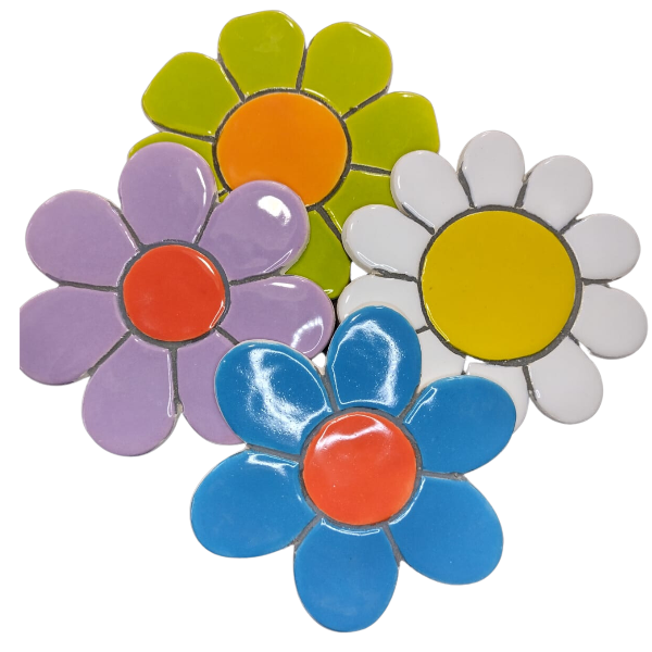 Producto - Formas de ceramica - Flores extra grande