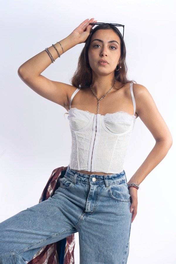 Producto - Corset IBIZA white