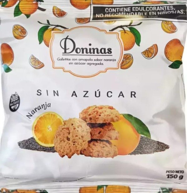 Producto - GALLETITAS SIN AZUCAR DE NARANJA