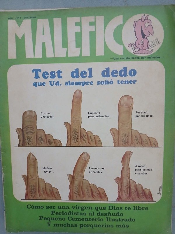 Producto - REVISTA MALEFICO N 3
