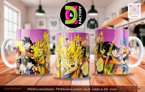 Producto - Taza - Anime - Dragon Ball Z - TZ-RT-BL-11OZ-10-ANM-DBZ