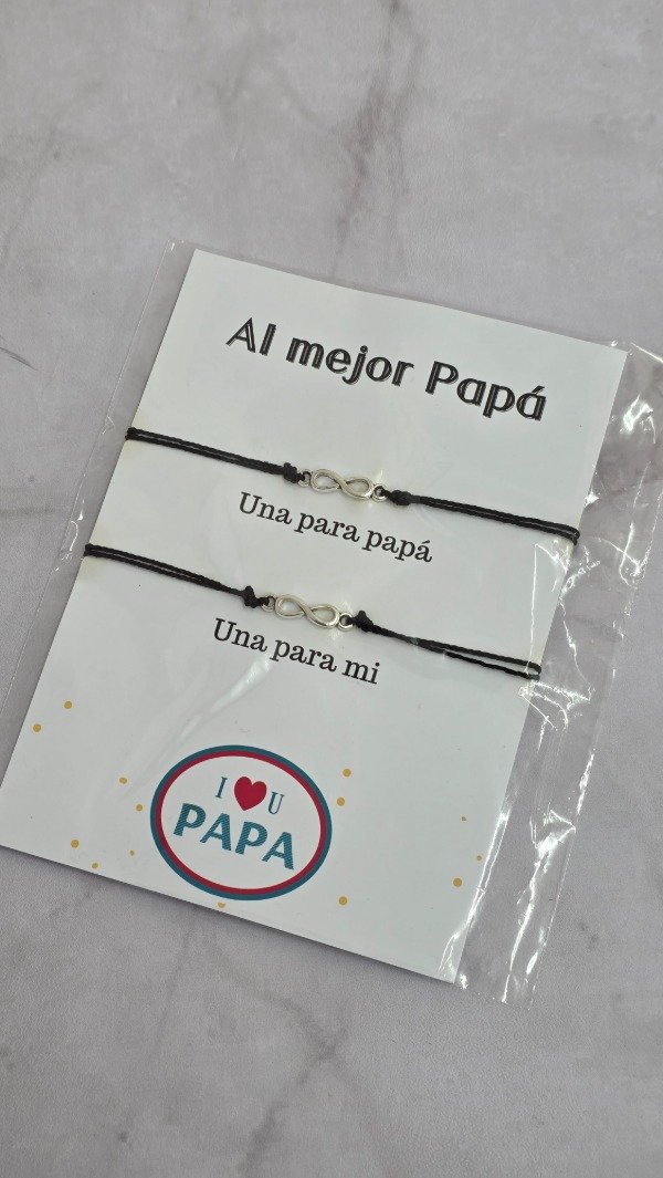 Producto - Pulseras compartidas x2 papá
