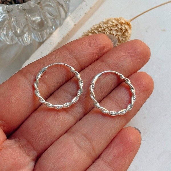 Producto - Aros Cubanos Tiana Plata 925