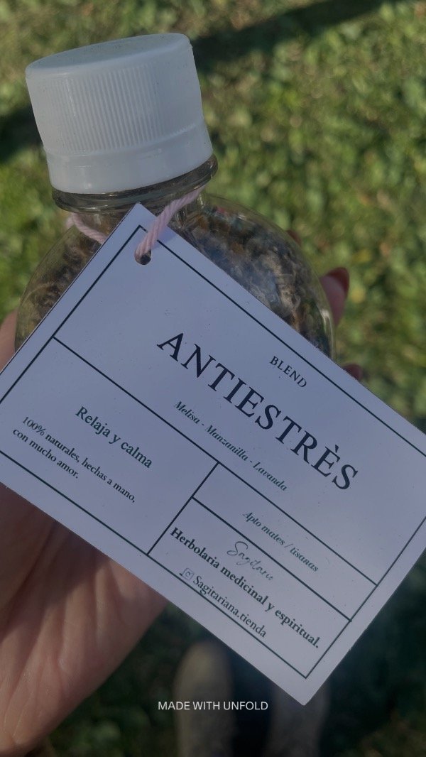 Producto - Blend antiestrés