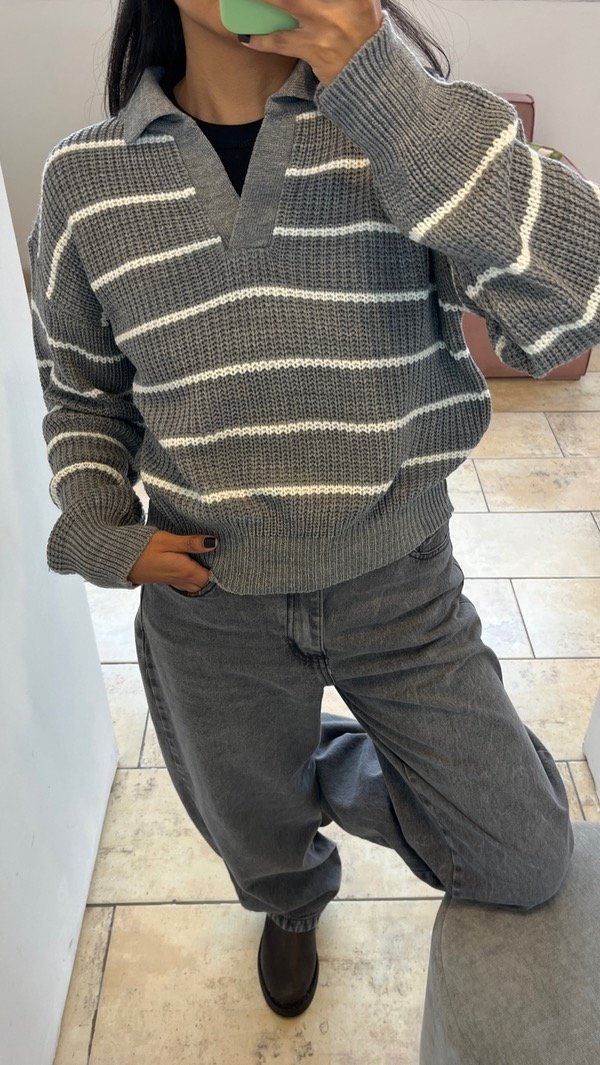 Producto - Sweater POLO RAYADO