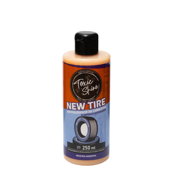 Producto - Toxic Shine New Tire 250ml - Acondicionador plásticos y cubiertas
