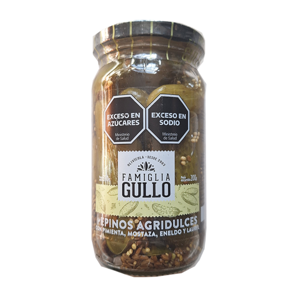 Producto - Pepinos agridulces