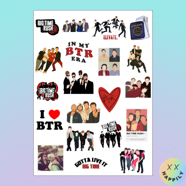 Producto - Stickers Big Time Rush