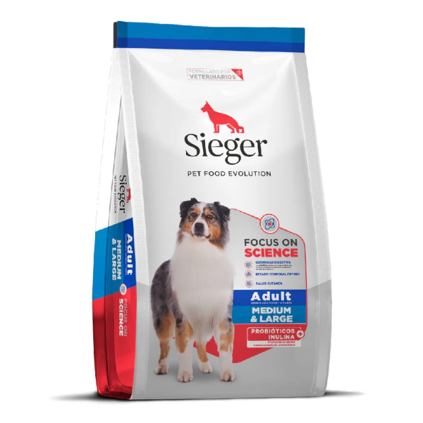 Producto - SIEGER AdultoO MED/LARG BREED x 15 kg