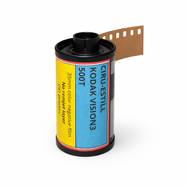 Producto - Ciruestill 500T AHU (sin remjet) - Rollo 35mm color 36 exposiciones