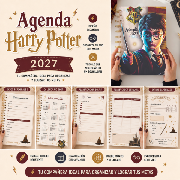 Producto - Harry Potter 2027 Imprimible y Editable