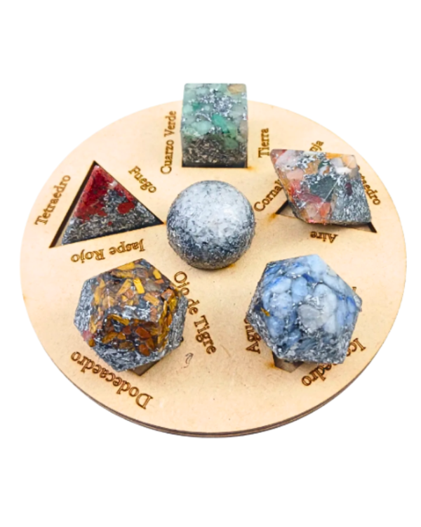 Producto - Solidos Platónicos de Orgon